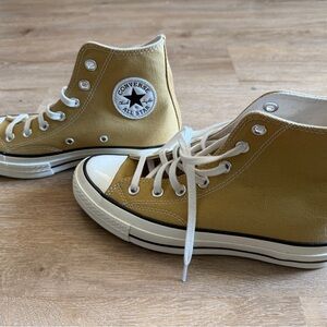 Converse Kids High-Top Sneakers - Tan